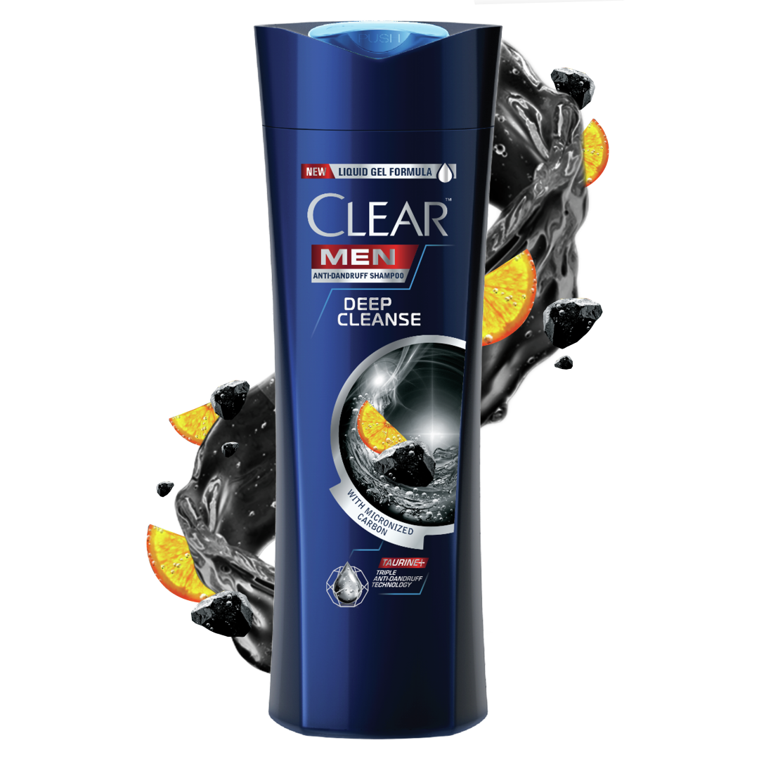 CLEAR ANTIDANRUFF SHAMP MEN DEEP CLEANSE 360ML